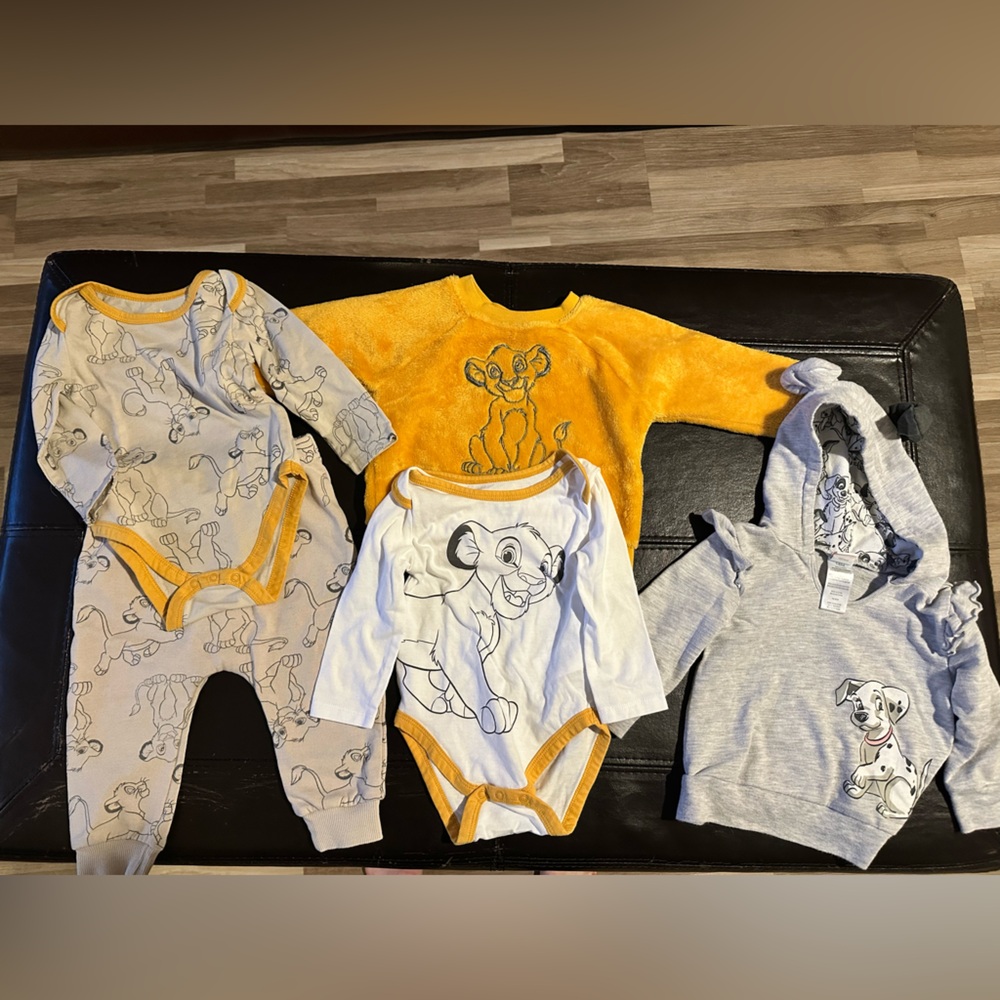 Disney Baby Bundle - Lion King & 101 Dalmatians
